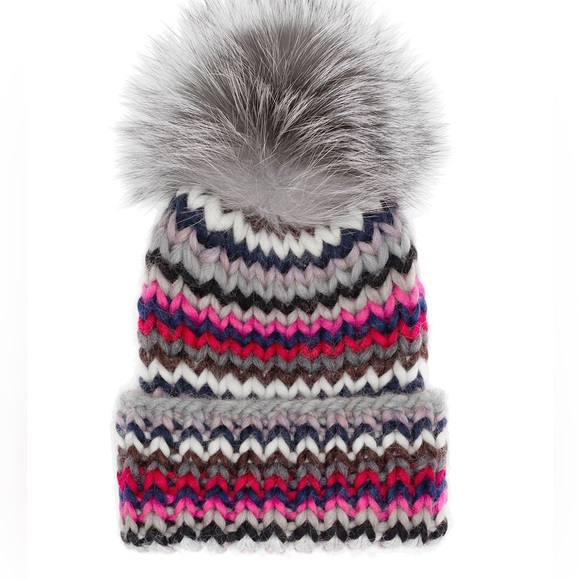 Eugenia Kim Accessories - Eugenia Kim Rain pom beanie